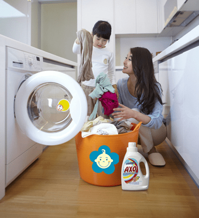 chu y khu giat quan ao cho con