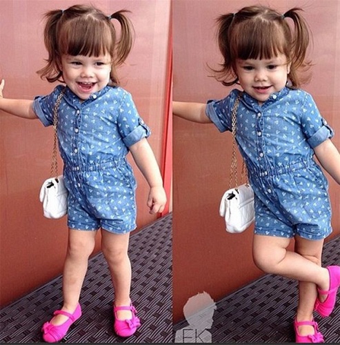 quan ao tre em mau Xanh da troi