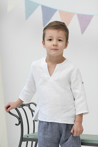 ao so mi trang be trai 3