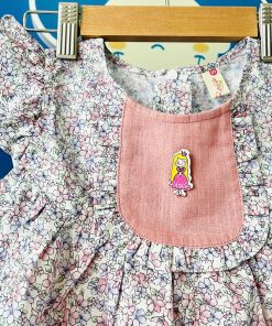 Set bộ bé gái hoa nhí- hồng SE142