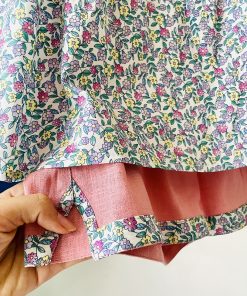 Set bộ bé gái hoa nhí- xanh SE142