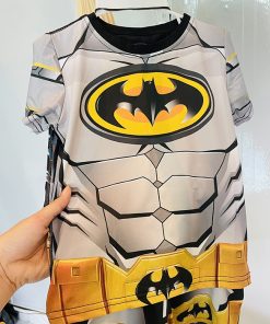 Bộ quần áo siêu nhân batman bé trai B154 tặng kèm choàng và mặt nạ 6