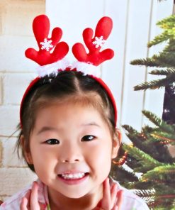 Cài tóc noel đáng yêu PK32A cho bé gái dưới 10 tuổi