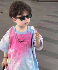 Kính mát cho bé trai và bé gái kèm hộp cao cấp PKMK01