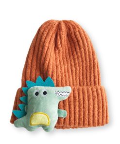 Mũ len cho bé trai và bé gái PK31A từ 1-5 tuổi hình khủng long