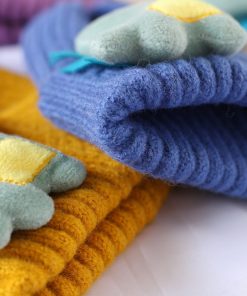 Mũ len cho bé trai và bé gái PK31A từ 1-5 tuổi hình khủng long