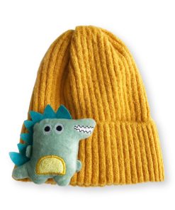 Mũ len cho bé trai và bé gái PK31A từ 1-5 tuổi hình khủng long