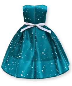 Váy noel cho bé gái váy xòe mùa giáng sinh DA210A Từ 1-8 Tuổi