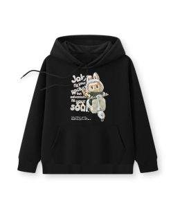 Áo khoác hoodie cho bé trai AT51B in hình labubu từ 3-10 tuổi