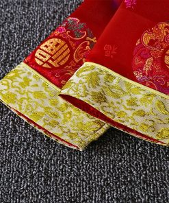 Bộ đồ tết cho bé trai dưới 14Kg SE143 gấm trung hoa sang trọng