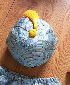 Bộ đồ tết cho bé trai dưới 3 tuổi SE178, gấm lụa mềm kèm nón