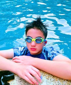Kính Bơi Cho Bé Trai Bé Gái Dưới 10 Tuổi, Chống Tràn Nước, Chống Tia UV PK45