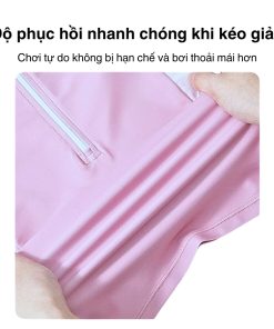 Đồ Bơi Bé Gái Tay Dài Quần Dài Dáng Váy Liền Dễ Thương BN198