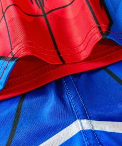 Bộ đồ siêu nhân nhện cho bé trai spiderman cơ bắp B171 kèm choàng & mặt nạ