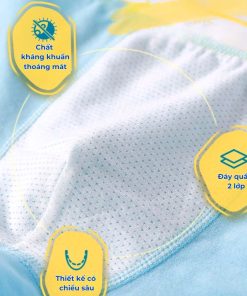 Combo 4 quần lót đùi bé trai cotton mềm, co giãn 4 chiều, họa tiết siêu nhân QS09
