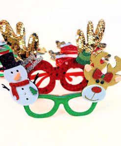 Mắt kính cho bé noel, bé trai & bé gái, gọng kính trang trí giáng sinh cute PK56_A