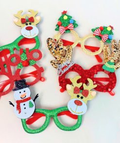 Mắt kính cho bé noel, bé trai & bé gái, gọng kính trang trí giáng sinh cute PK56_A
